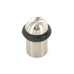 Securit Brushed Nickel Concealed Fix Door Stop - 30mm - STX-181660 