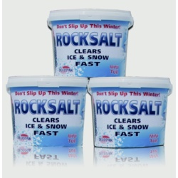 Deco-Pak White Rock Salt Mini Tub - STX-182405 