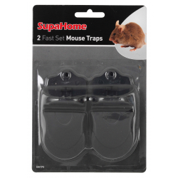 SupaHome 2 Fast Set Mouse Traps - STX-182962 