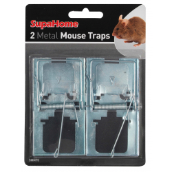 SupaHome 2 Metal Mouse Traps - STX-182991 