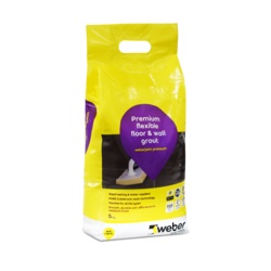 Weber Weberjoint Premium Flexible Floor & Wall Grout 5kg - White - STX-300074 