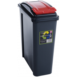 Wham Recycling Bin 25Ltr - Red - STX-300135 