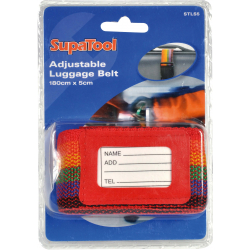 SupaTool Adjustable Luggage Belt - 180cm x 5cm - STX-300167 