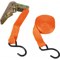 SupaTool Ratchet Tie Down - 5" x 1" (Length - 4.5m Width - 25mm) - STX-300254 