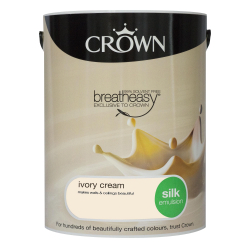 Crown Silk Emulsion 5L - Ivory Cream - STX-302194 
