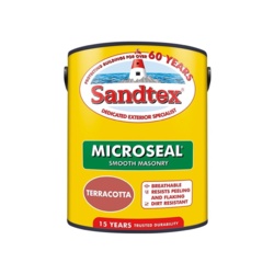Sandtex Smooth Masonry 5L - Terracotta - STX-304149 