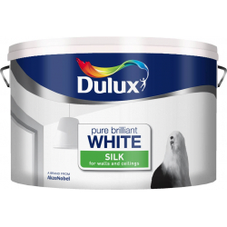 Dulux Silk 10L - Pure Brilliant White - STX-304320 