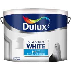 Dulux Matt 10L - Pure Brilliant White - STX-304343 