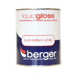Berger Liquid Gloss 750ml - Pure Brilliant White - STX-305991 