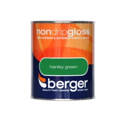 Berger Non Drip Gloss 750ml - Henley Green - STX-306025 