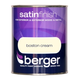 Berger Satin Sheen 750ml - Boston Cream - STX-306060 