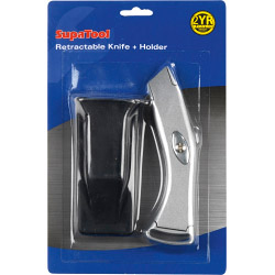 SupaTool Retractable Knife & Holder - STX-311163 
