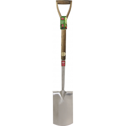 Ambassador Ash Handle Stainless Steel Digging Spade - Length - 105cm - STX-312236 