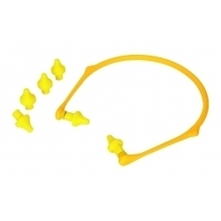 Vitrex Ear Caps with Foldable Headband - Yellow - STX-313054 