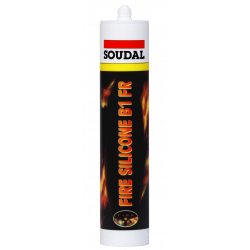 Soudal Fire Silicone B1 - 310ml Cartridge White - STX-313188 