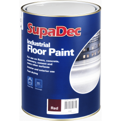 SupaDec Industrial Floor Paint 5L - Tile Red - STX-317655 