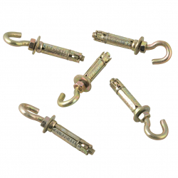 SupaTool Hook Bolt Anchor - M6 x 100 - STX-318047 