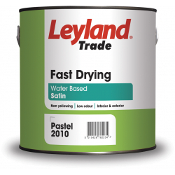 Leyland Trade Fast Drying Satin - 2.5L Brilliant White - STX-318236 