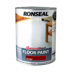 Ronseal Diamond Hard Floor Paint 5L - Red - STX-318315 