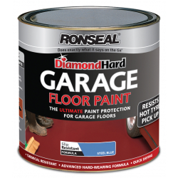 Ronseal Diamond Hard Garage Floor Paint 2.5L - Blue - STX-318322 