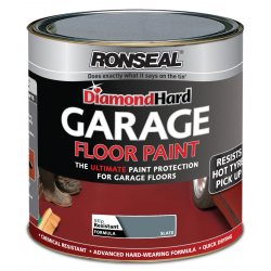 Ronseal Diamond Hard Garage Floor Paint 2.5L - Slate - STX-318324 