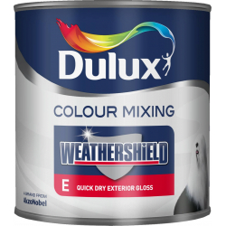 Dulux Weathershield Quick Drying Exterior Gloss 1L - Medium - STX-318689 
