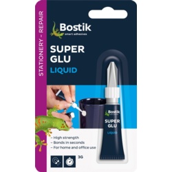 Bostik Super Glue Original - 3g Tube Blister - STX-319161 