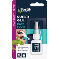 Bostik Super Glue Easyflow - 5gm Bottle Blister - STX-319394 