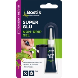 Bostik Super Glue Non Drip Gel - 3g Blister - STX-319409 
