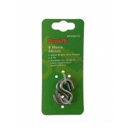 SupaFix S Hooks Pack 3 - 38mm - STX-319719 