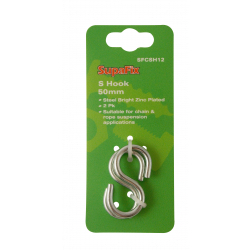 SupaFix S Hooks Pack 2 - 50mm - STX-319720 