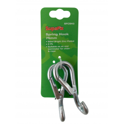 SupaFix Spring Hook Pack 2 - 75mm - STX-319730 