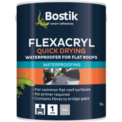 Bostik Flexacryl Waterproofer Solvent Free - 5L Grey - STX-322209 