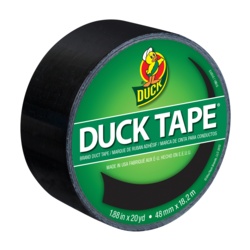 Duck Tape 48mm x 18.2m - Black - STX-322989 