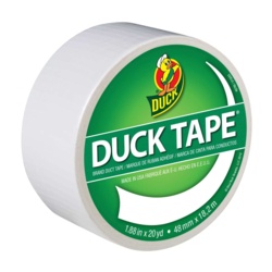 Duck Tape 48mm x 18.2m - White - STX-322990 