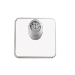 Terraillon Mechanical Bathroom Scale With Mag Disp White - 120kg - STX-323176 