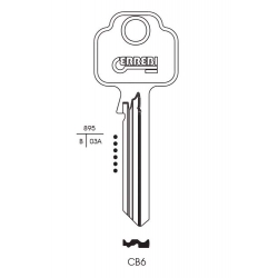 RST Chubb Cylinder Key Blank - Pack 10 - STX-323391 