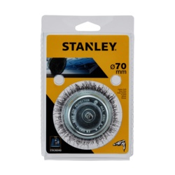 Stanley Crimped Steel Wire Cup Coarse - 75mm - STX-325263 