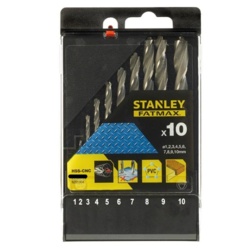 Stanley HSS CNC Drilling Set - 10 Piece - STX-325602 