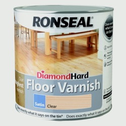 Ronseal Diamond Hard Clear Varnish 2.5L - Satin - STX-326156 