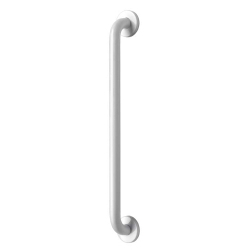 Croydex Straight Stainless Steel Grab Bar with Concealed Fixing - White 60cm - STX-326318 
