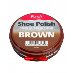 Punch Shoe Polish 40ml - Brown - STX-328359 