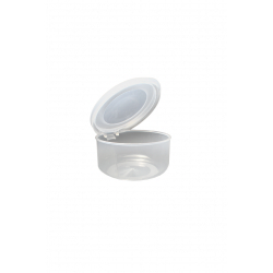 Beaufort Food Container Round Hinged Lid - 125ml Clear - STX-328553 