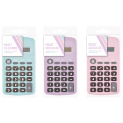 IG Design Pocket Calculator - Pastel - STX-329110 
