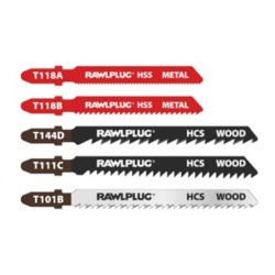 Rawlplug Jigsaw Blades For Wood And Metal - Mixed Pack 5 - STX-329147 