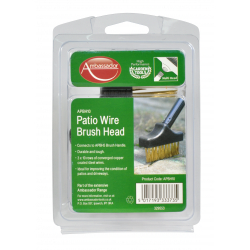 Ambassador Patio Wire Brush Head - STX-329553 