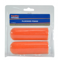 SupaDec Flocked Foam Rollers - 2 Piece - STX-329580 