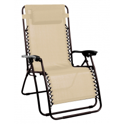 SupaGarden Zero Gravity Chair - Beige - STX-329695 