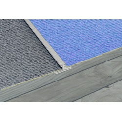 SupaDec Aluminium Carpet To Carpet Strip - 900 x 45mm - STX-329768 