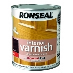 Ronseal Interior Varnish Gloss 250ml - Walnut - STX-330088 